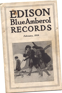 Edison Blue Amberol Records